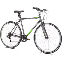 Vélo hybride Kent International Front Runner - 700c - Vélo de ville avec transmission 7 vitesses, roues légères en alliage et tige de selle réglable en hauteur