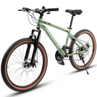 VTT roues 24 pouces, 21 vitesses pour homme et femme, vélo de ville/trail/VTT