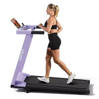 Tapis de course pliable connecté DeerRun A1 Pro Move entièrement nouveau 2026 avec inclinaison de 6 %, 350 lb, 10 mi/h