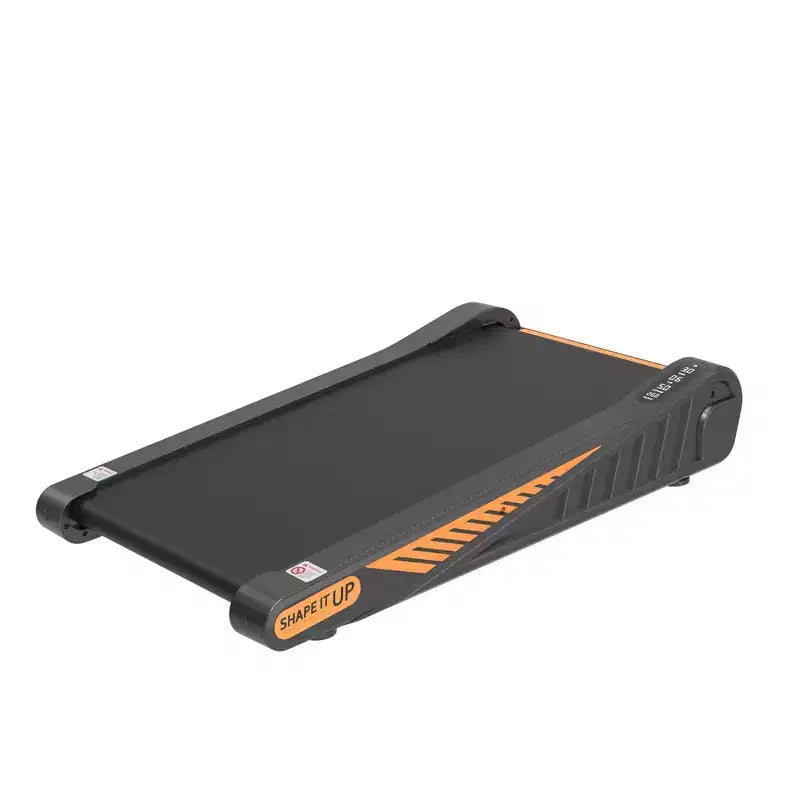 Tapis de marche sous bureau inclinable à 8 %, design compact et portable pour petits espaces, moteur silencieux pour la maison et le bureau