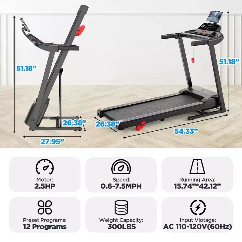 Tapis de course en liquidation,Tapis de course électrique pliable en promotion pour la maison,Tapis de marche avec inclinaison/poignée,Machine de course d'intérieur pour la maison