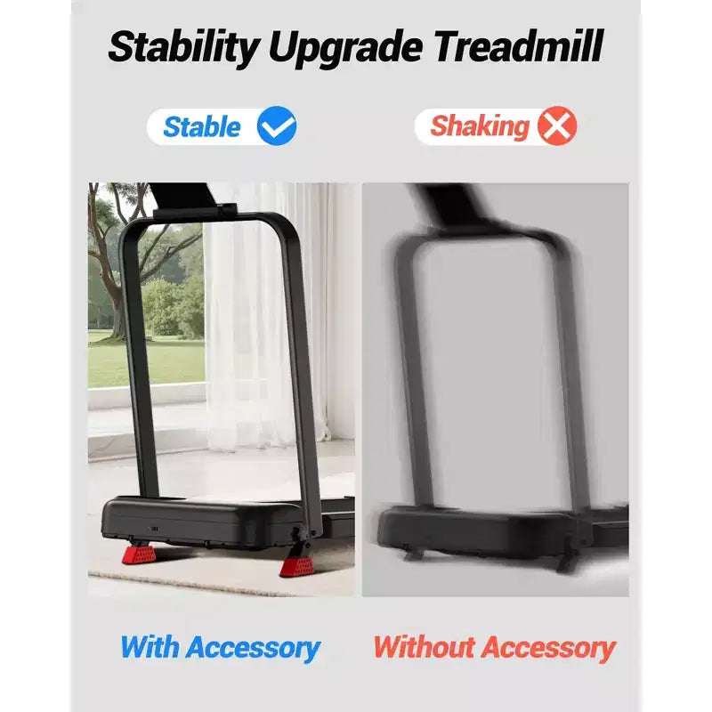 Tapis de marche inclinable à 15% avec barre de maintien - Tapis de course pliable silencieux de 2,5 CV pour la maison ou le bureau, sous le bureau, tapis de marche portable d'une capacité de 100 kg