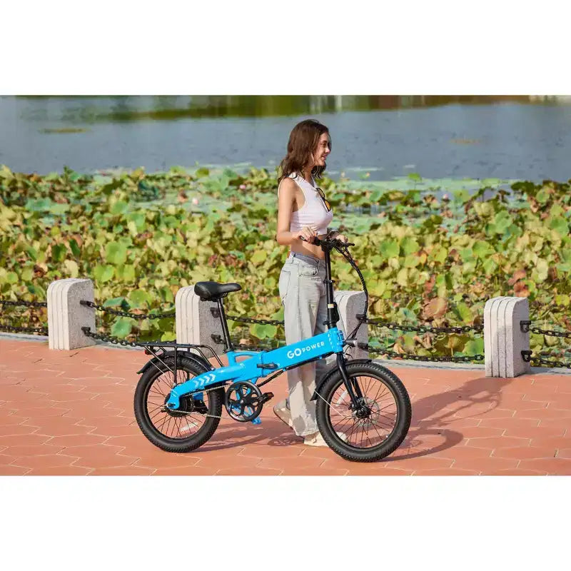 GoPowerBike GoVolt Vélo électrique pliant | Boîte ouverte