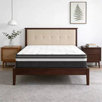 Matelas en mousse à mémoire de forme gel 14 pouces King Fermeté moyenne, Matelas pour le soulagement de la pression et un sommeil frais Certifié CertiPUR-US