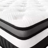 Matelas en mousse à mémoire de forme gel 14 pouces King Fermeté moyenne, Matelas pour le soulagement de la pression et un sommeil frais Certifié CertiPUR-US