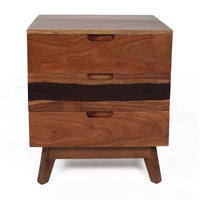 Table de chevet avec rangement pour chambre 21,5x16,5x23