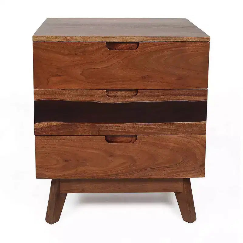 Table de chevet avec rangement pour chambre 21,5x16,5x23