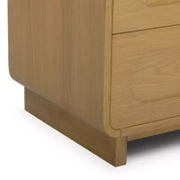 Teamson Home Tenley Commode moderne en bois à 6 tiroirs, armoire de rangement avec tiroirs à ouverture par pression