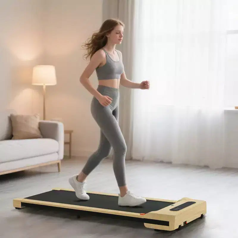 Tapis de marche 2,5 CV Moteur silencieux Portable Sous le bureau pour le bureau à domicile