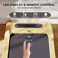 Tapis de marche 2,5 CV Moteur silencieux Portable Sous le bureau pour le bureau à domicile