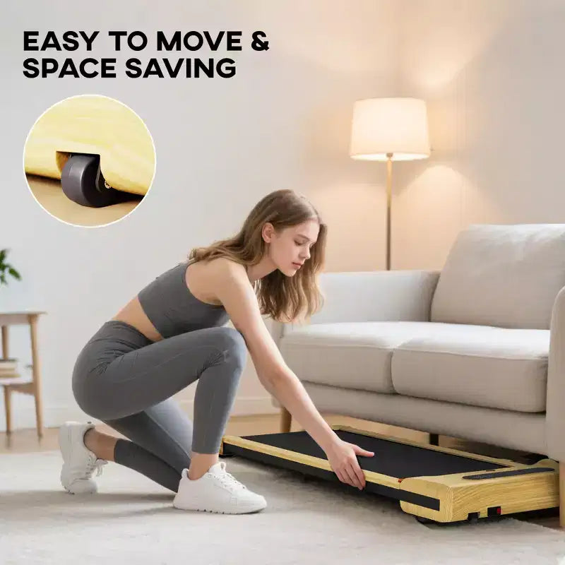 Tapis de marche 2,5 CV Moteur silencieux Portable Sous le bureau pour le bureau à domicile