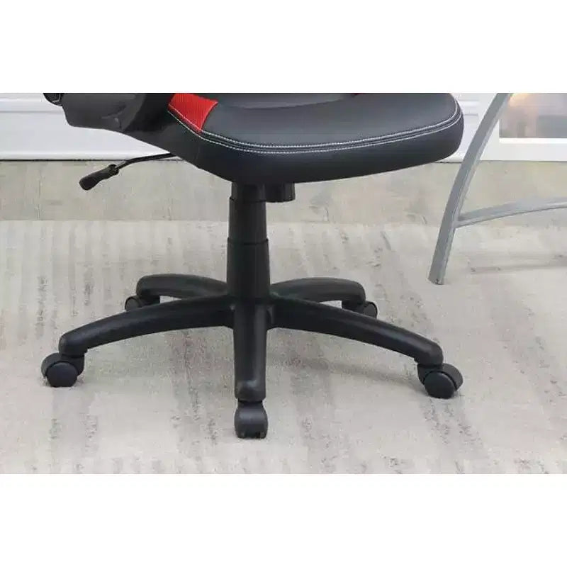 Chaise gaming pivotante TUYOHW à hauteur réglable et roulettes, chaises de bureau ergonomiques, chaise de jeu vidéo pour le bureau et la maison, chaise de loisirs rembourrée