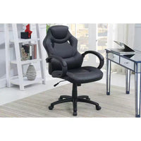 Chaise gaming pivotante TUYOHW à hauteur réglable et roulettes, chaises de bureau ergonomiques, chaise de jeu vidéo pour le bureau et la maison, chaise de loisirs rembourrée