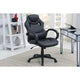 Chaise gaming pivotante TUYOHW à hauteur réglable et roulettes, chaises de bureau ergonomiques, chaise de jeu vidéo pour le bureau et la maison, chaise de loisirs rembourrée