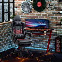 Chaise gaming pivotante TUYOHW 300 lb à hauteur réglable, coussin lombaire et de tête, chaises de bureau ergonomiques inclinables, chaise de jeu vidéo pour le bureau et la maison, noir