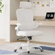 Chaise de bureau ergonomique en maille TUYOHW avec support lombaire réglable, appui-tête et accoudoirs relevables, chaise de bureau à domicile pour l'étude, salle de jeux