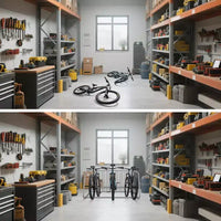 Support à vélos commercial robuste, support de rangement autoportant pour 10 vélos, organisateur en acier pour garage, école, magasin, extérieur, noir
