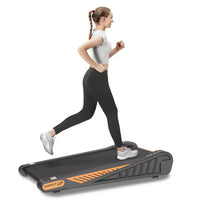 Tapis de course Walking Pad Whisen sous le bureau, appareil d'exercice à domicile avec inclinaison pour petit espace - Noir