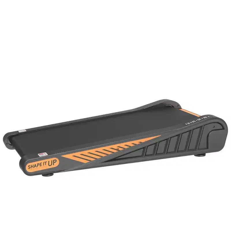 Tapis de course Walking Pad Whisen sous le bureau, appareil d'exercice à domicile avec inclinaison pour petit espace - Noir