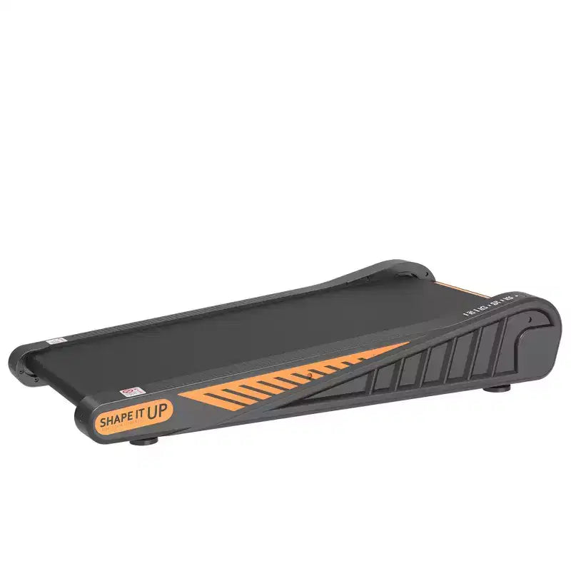 Tapis de course Walking Pad Whisen sous le bureau, appareil d'exercice à domicile avec inclinaison pour petit espace - Noir