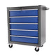 5 Drawer Rolling Tool Chest with Wheels, Steel Portable Tool Storage Cabinet for Garage Workshop Warehouse