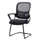 TUYOHW Chaise de Bureau Ergonomique avec Assise Rembourrée, Chaise Gaming avec Accoudoir et Support Lombaire, Chaises d'Ordinateur pour Salle de Lecture, Noir