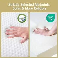 Matelas EHMKNP 12 pouces Queen Size pour adulte adolescent, matelas en mousse à mémoire de forme rafraîchissant, housse amovible et lavable, fermeté moyenne