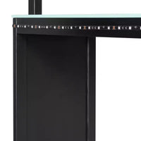 Lit mezzanine de jeu en L avec bureaux, lits superposés doubles avec lumières LED, ports USB, étagères de rangement, lit mezzanine d'angle en bois pour 2 personnes