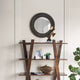 Miroir mural rond décoratif en bois sculpté Aurelia GDFStudio