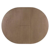 Ensemble de salle à manger rond extensible style ferme pour 4, ensemble table de cuisine avec 4 chaises rembourrées pour salle à manger
