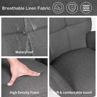 Chaise de salle à manger moderne Acekool, fauteuil d'appoint en similicuir du milieu du siècle avec pieds métalliques et soutien dorsal pour salle à manger, cuisine