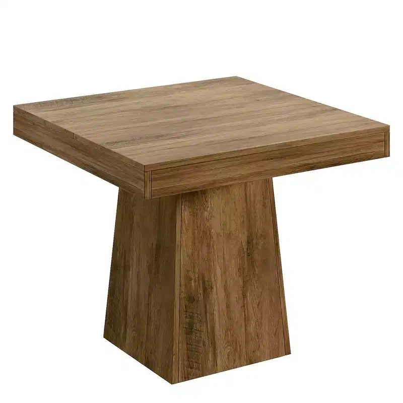 Table à manger carrée style ferme MAYEERTY 31.5, petite table de cuisine