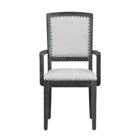 Ensemble table à manger extensible 9 pièces pour 6, table rectangulaire de cuisine avec rallonge amovible et 6 chaises sans accoudoirs et 2 fauteuils