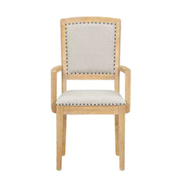 Ensemble table à manger extensible 9 pièces pour 6, table rectangulaire de cuisine avec rallonge amovible et 6 chaises sans accoudoirs et 2 fauteuils