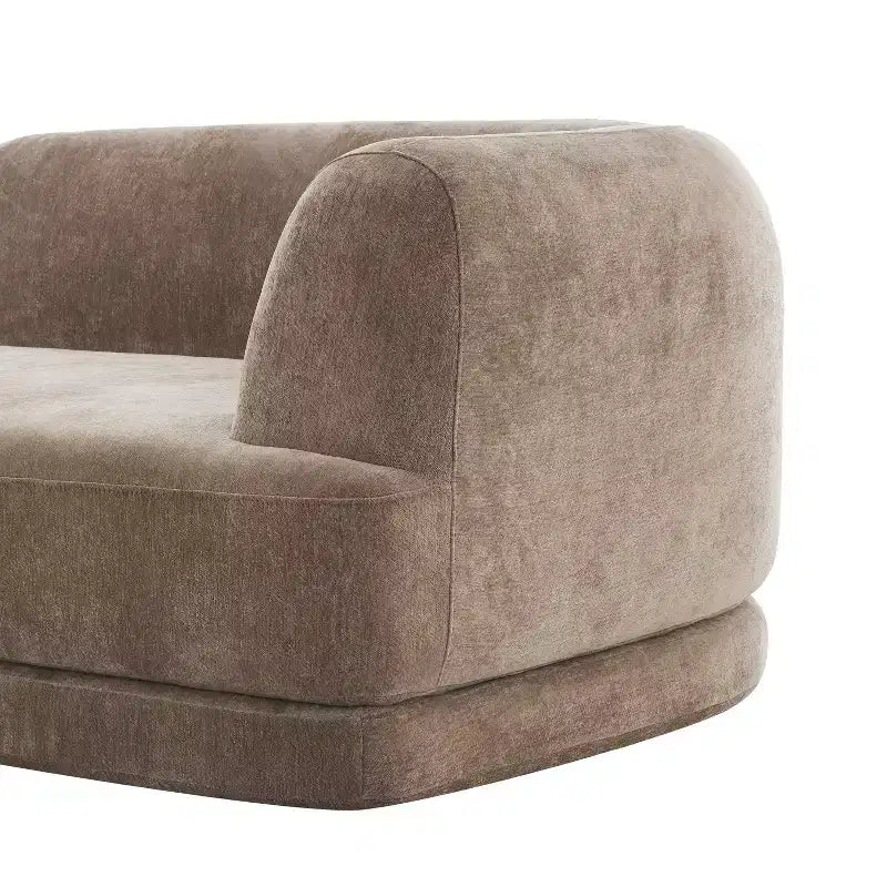 Canapé d'angle en L 3 pièces moderne Christopher Knight Home Doyoung 115