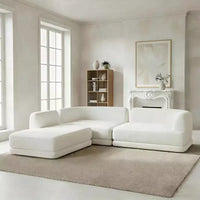 Christopher Knight Home Doyoung Modern 115 3-Piece L-Shaped Sectional Sofa