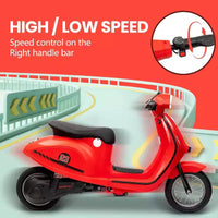 Acekool Trottinette électrique moto 24 V pour enfants, moto à 2 roues avec siège, 350 W, jusqu'à 22,5 km/h, pour les 8-14 ans