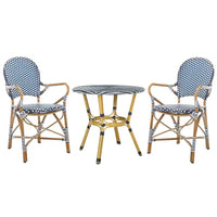 Ensemble de bistro 3 pièces Hooper - Intérieur/Extérieur - PAT9501 - Safavieh