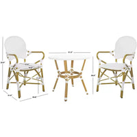 Ensemble de bistro 3 pièces Hooper - Intérieur/Extérieur - PAT9501 - Safavieh