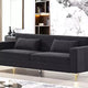 Whisen 85.8 Velvet Sofa, Modern Elegant 4 Seater Couch Sofa with Luxurious Soft Comfort, Easy to Maintain