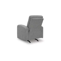 Signature Design by Ashley Carrigan Lane - Fauteuil inclinable à bascule, à tirette, gris argenté