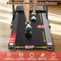 Vente de tapis de course inclinable : Inclinaison manuelle à 3 niveaux de 12 %, capacité de 150 kg avec connectivité APP Bluetooth, tapis de course pliable pour la maison/le petit bureau