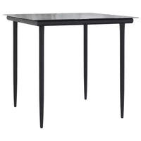vidaXL Ensemble de salle à manger d'extérieur avec coussins - Élégant et confortable