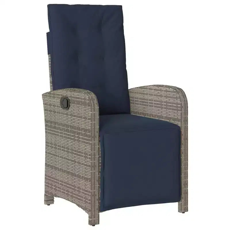 vidaXL Ensemble de salle à manger de jardin élégant avec coussins