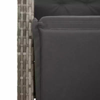 vidaXL Ensemble de salle à manger de jardin élégant avec coussins