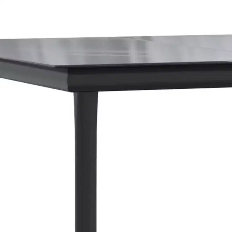 vidaXL Ensemble de salle à manger de jardin moderne avec coussins en résine tressée poly