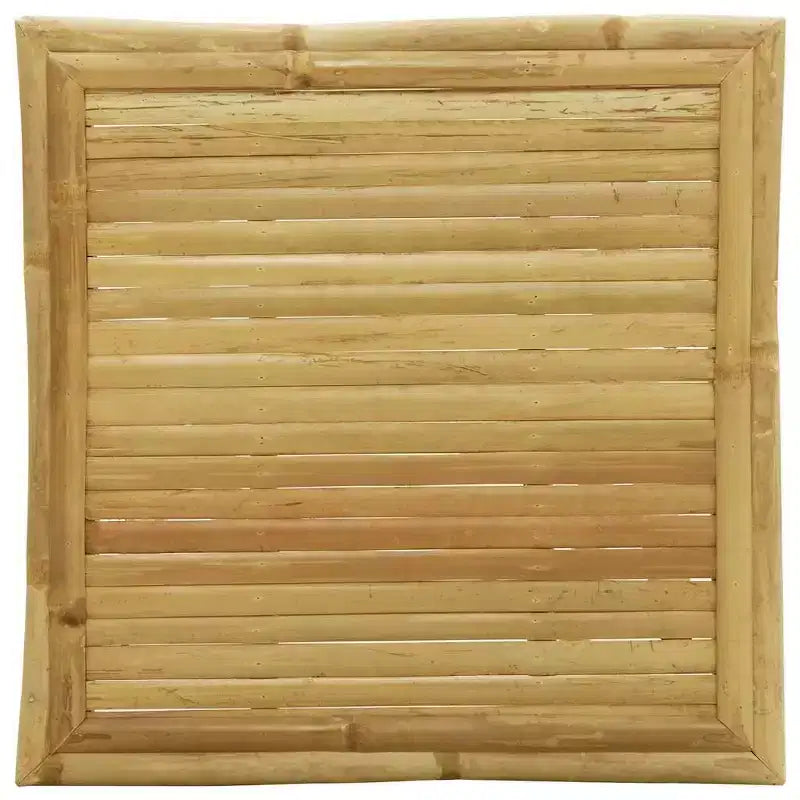 vidaXL Ensemble de bistro pliant en bambou avec coussins