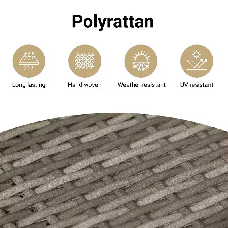 vidaXL Ensemble de bistro avec coussins de différentes couleurs