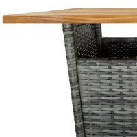 vidaXL Ensemble de bar de jardin avec coussins