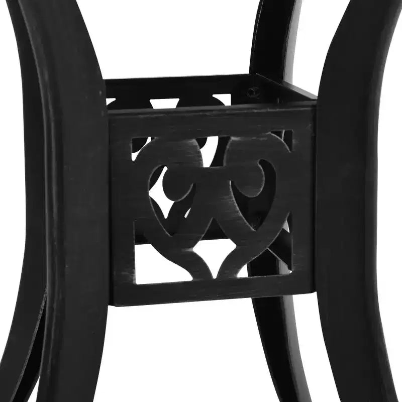 vidaXL Ensemble bistrot aluminium moulé